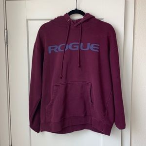 Rogue burgundy hoodie